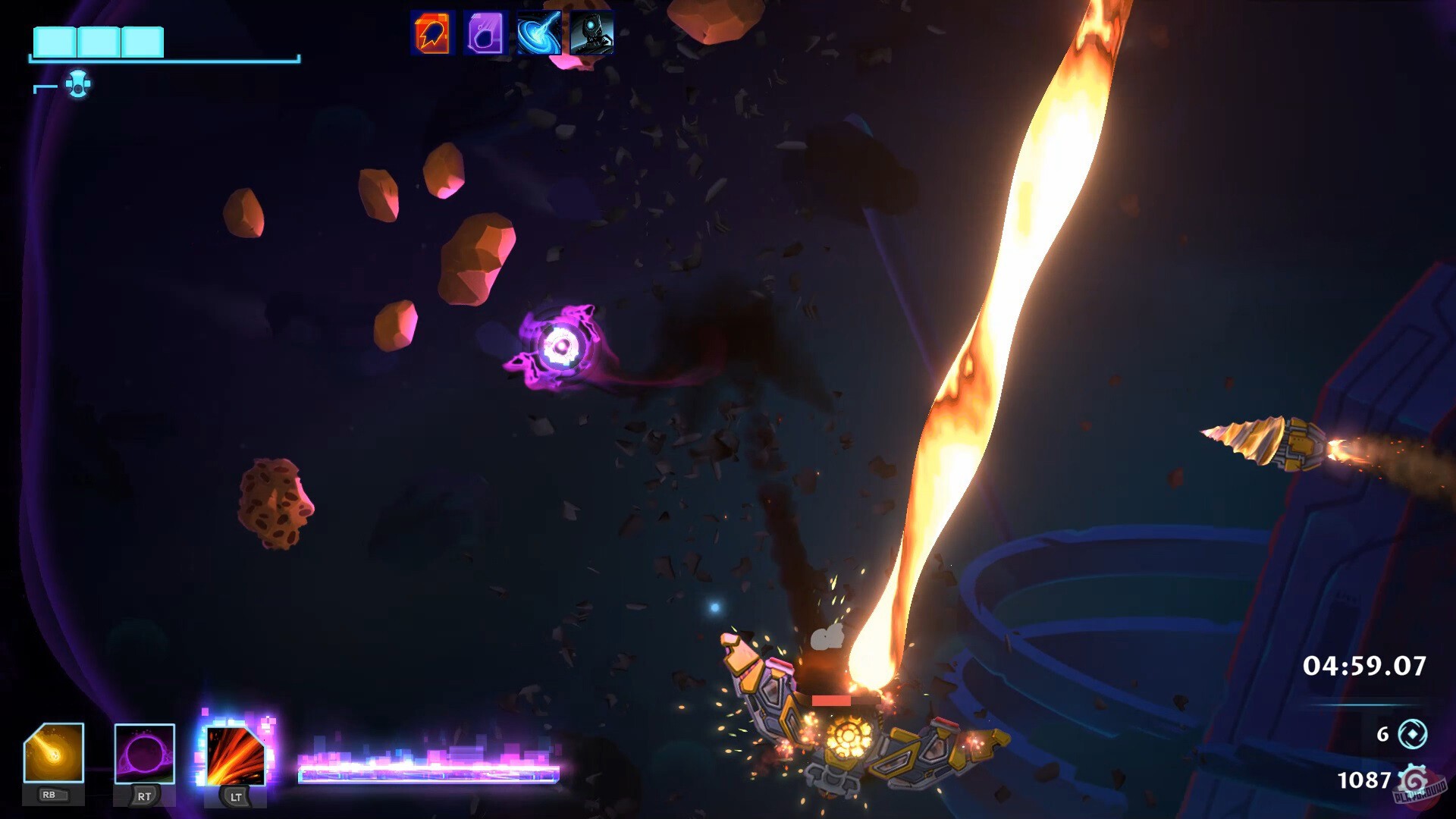 Скриншот из игры Galactic Glitch - 5