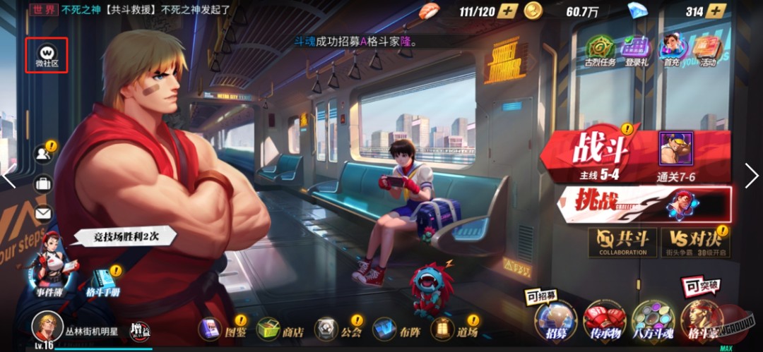 Скриншот из игры Street Fighter: Duel - 1