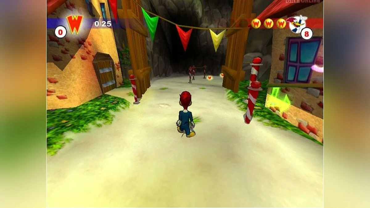 Скриншот из игры Woody Woodpecker: Escape from Buzz Buzzard Park - 13