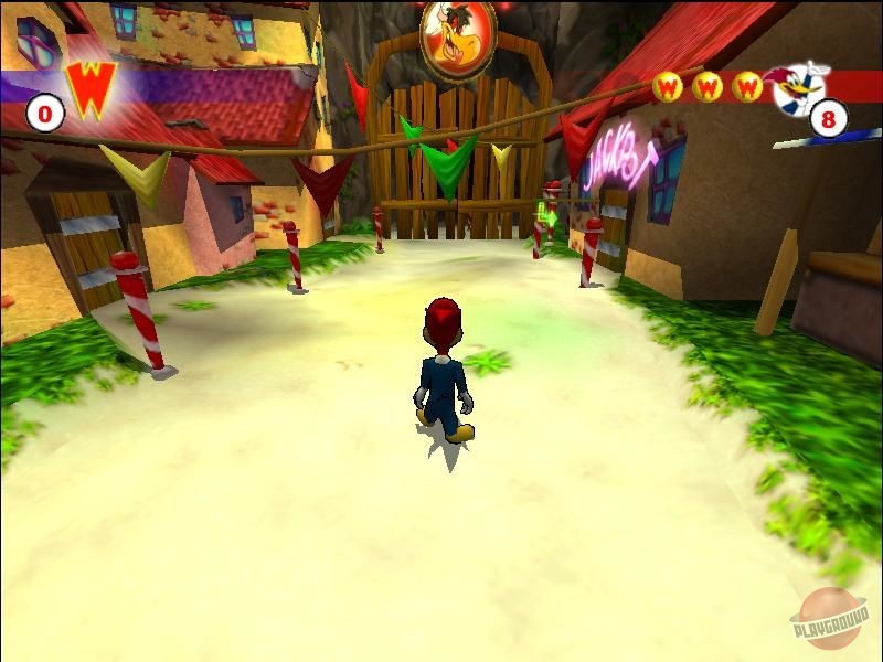 Скриншот из игры Woody Woodpecker: Escape from Buzz Buzzard Park - 7
