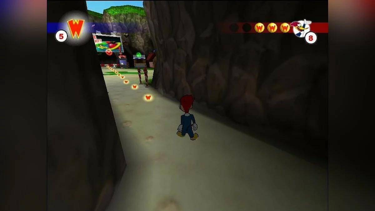 Скриншот из игры Woody Woodpecker: Escape from Buzz Buzzard Park - 11