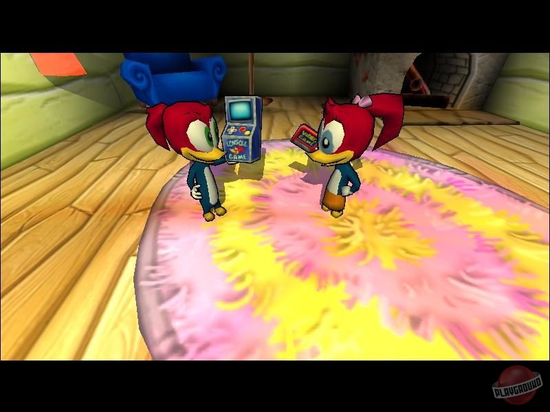 Скриншот из игры Woody Woodpecker: Escape from Buzz Buzzard Park - 9