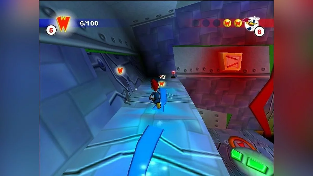 Скриншот из игры Woody Woodpecker: Escape from Buzz Buzzard Park - 2