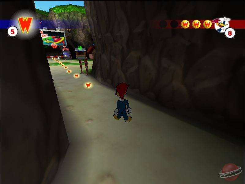 Скриншот из игры Woody Woodpecker: Escape from Buzz Buzzard Park - 12