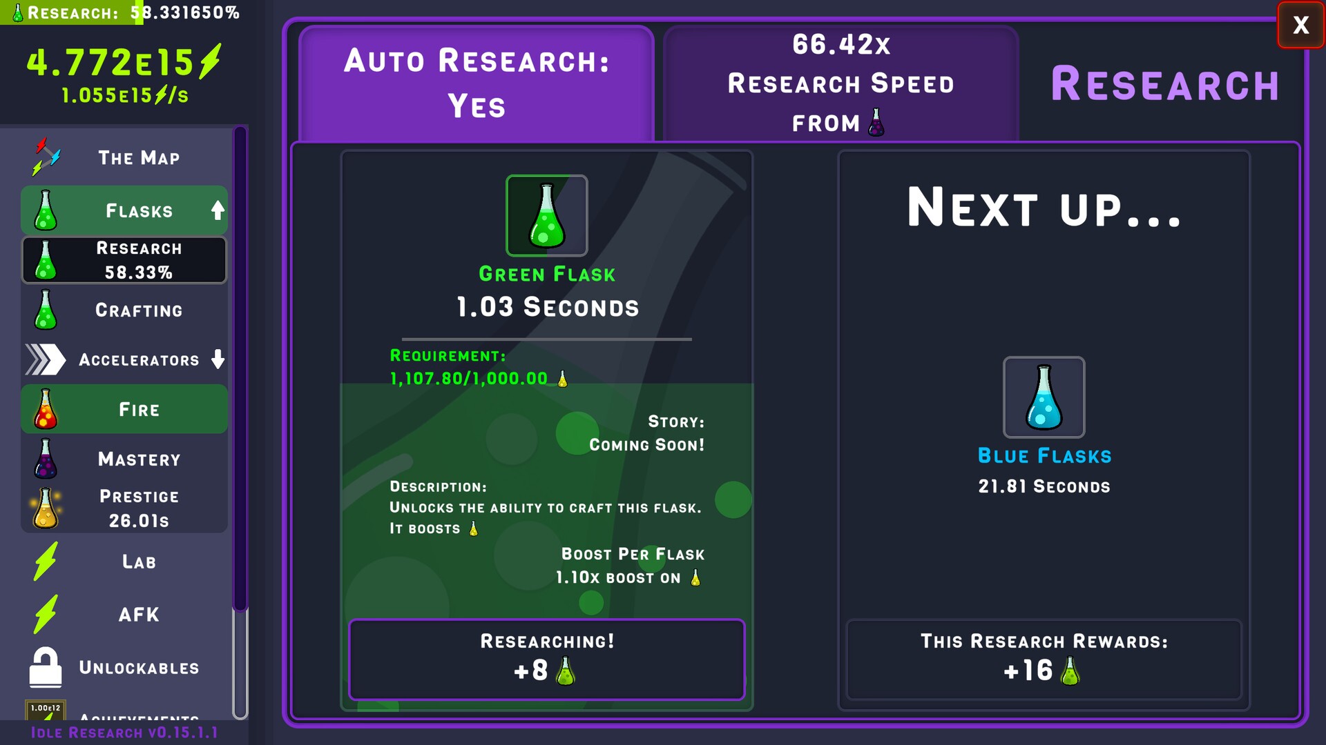 Скриншот из игры Idle Research - 10