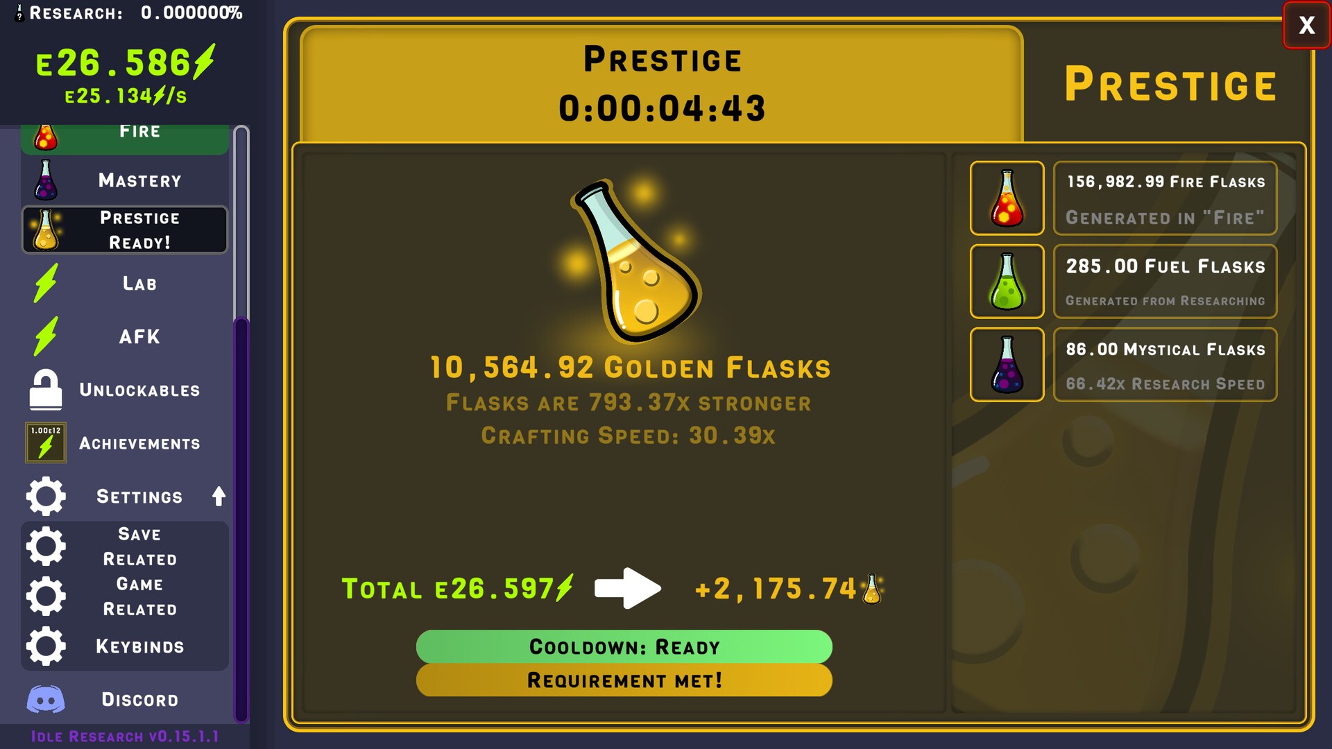 Скриншот из игры Idle Research - 4