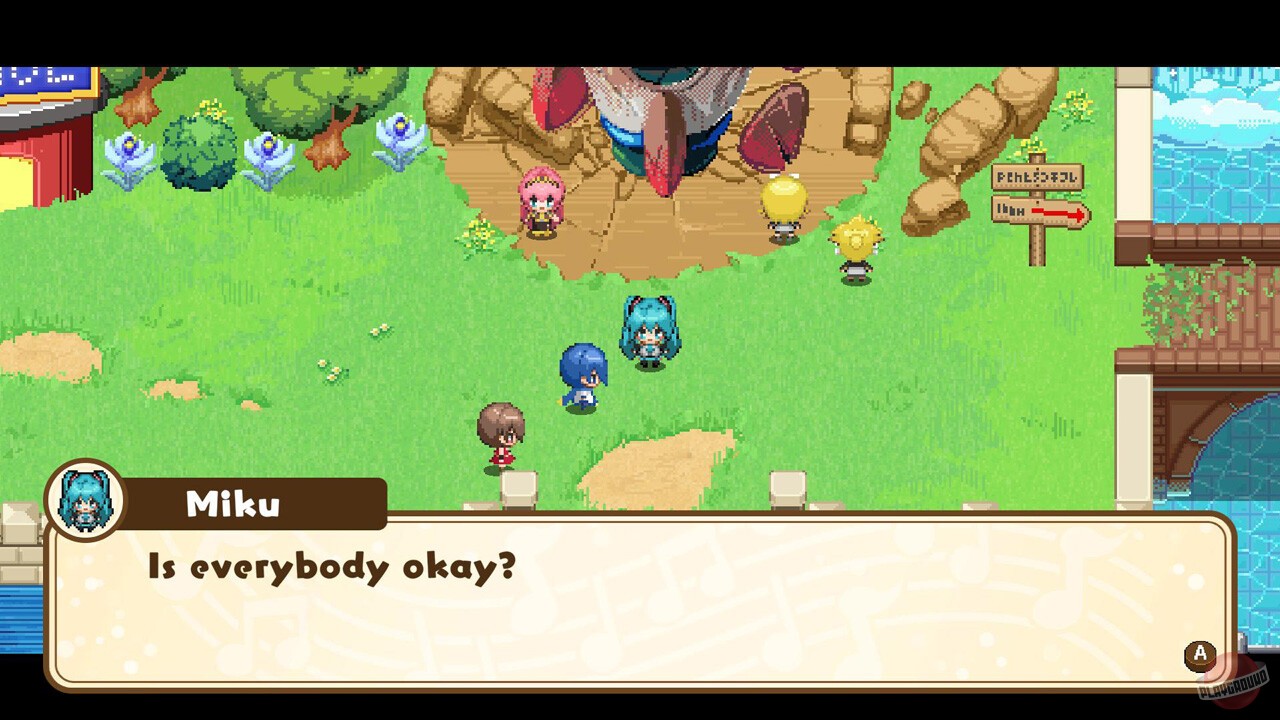 Скриншот из игры Hatsune Miku - The Planet Of Wonder And Fragments Of Wishes - 11