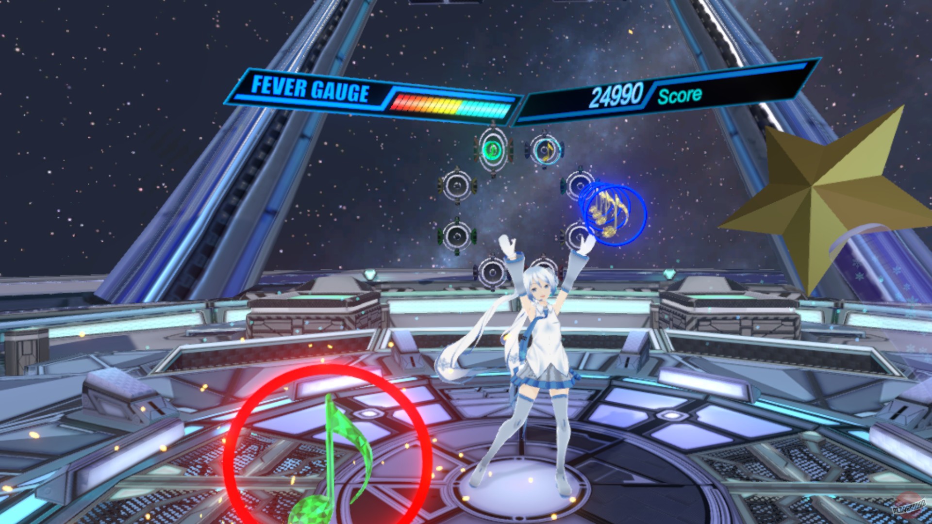 Скриншот из игры Hatsune Miku VR - 27