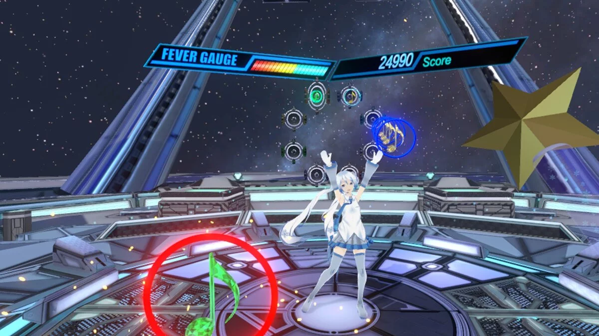 Скриншот из игры Hatsune Miku VR - 3