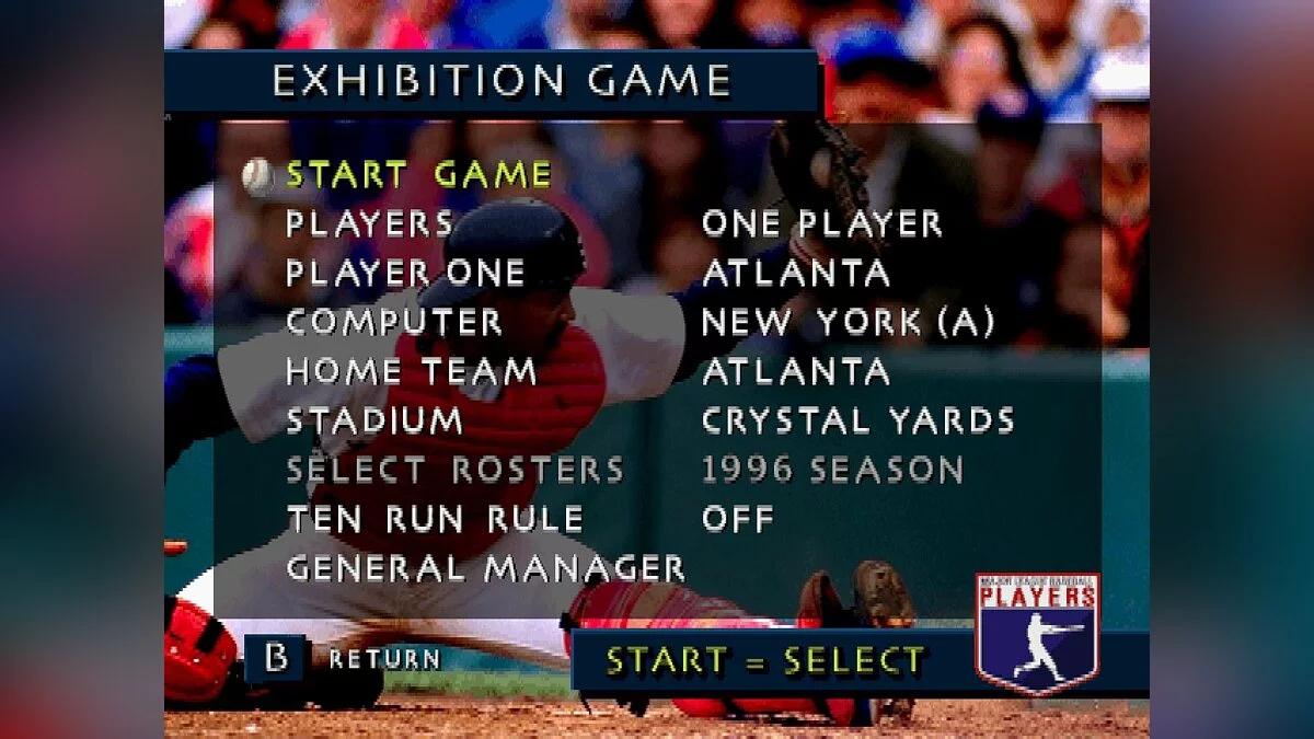 Скриншот из игры 3D Baseball - 8