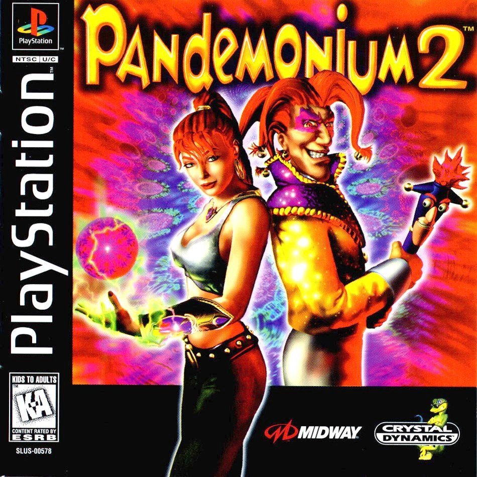 Обложка игры Pandemonium 2