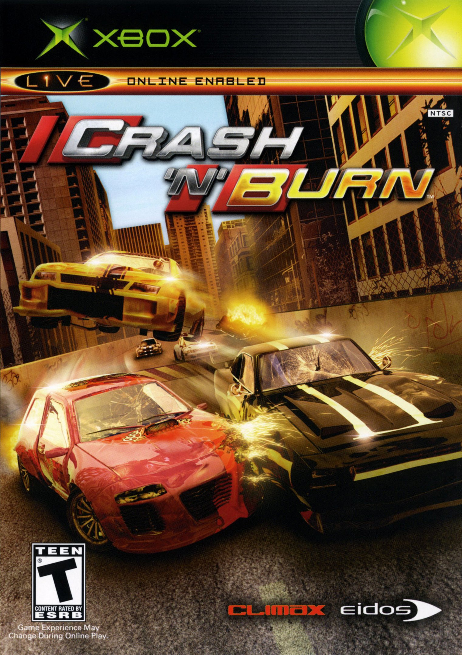 Обложка игры Crash 'n Burn