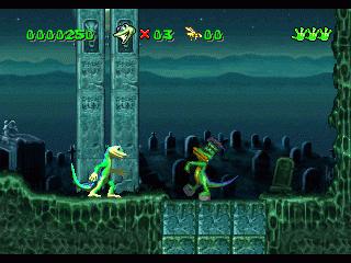 Скриншот из игры Gex - 2