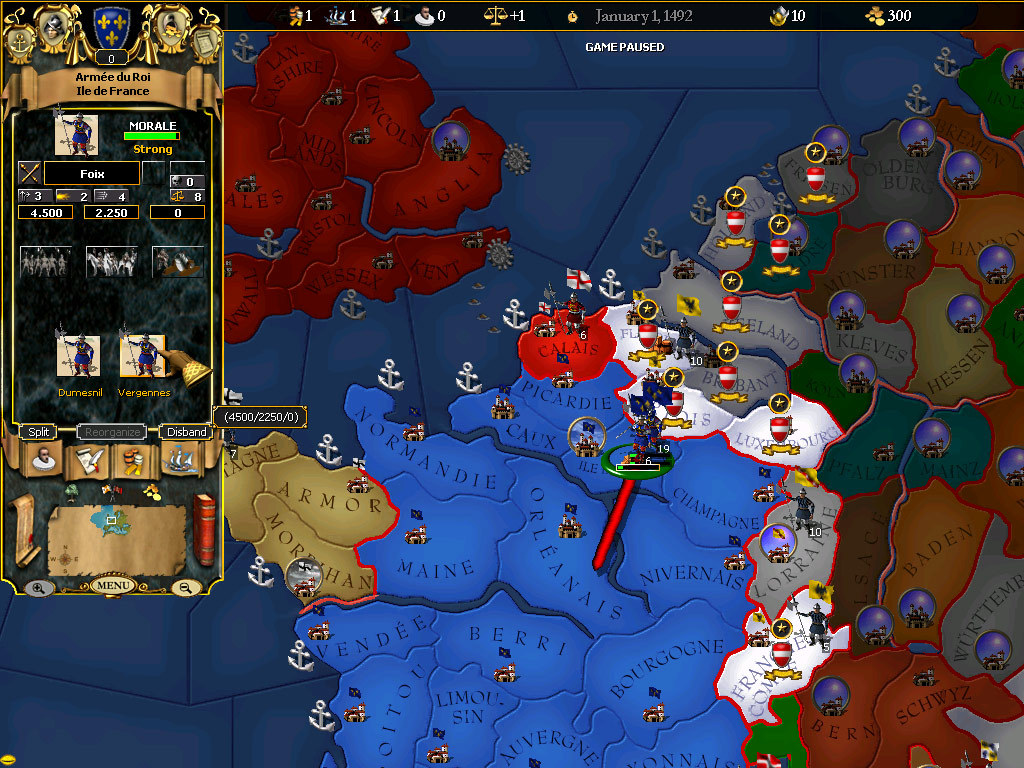 Скриншот из игры For the Glory: A Europa Universalis Game - 19