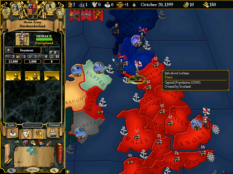 Скриншот из игры For the Glory: A Europa Universalis Game - 80
