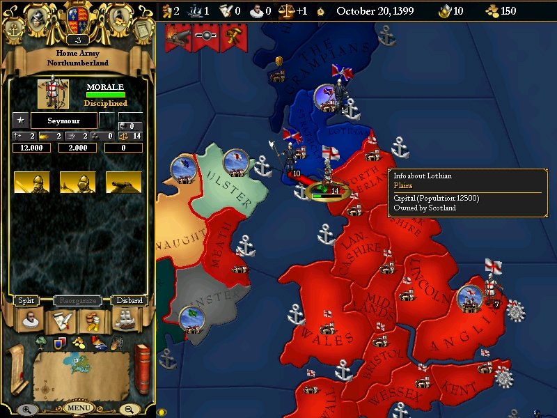 Скриншот из игры For the Glory: A Europa Universalis Game - 38