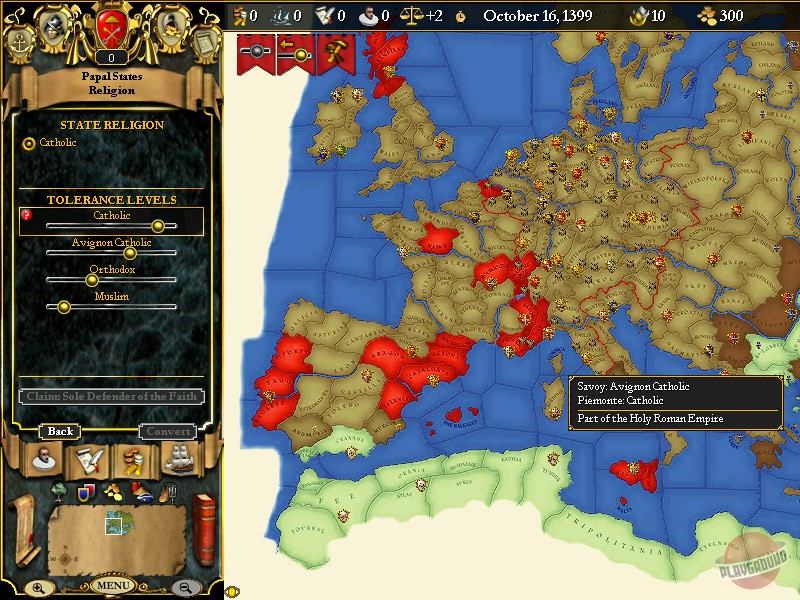 Скриншот из игры For the Glory: A Europa Universalis Game - 2