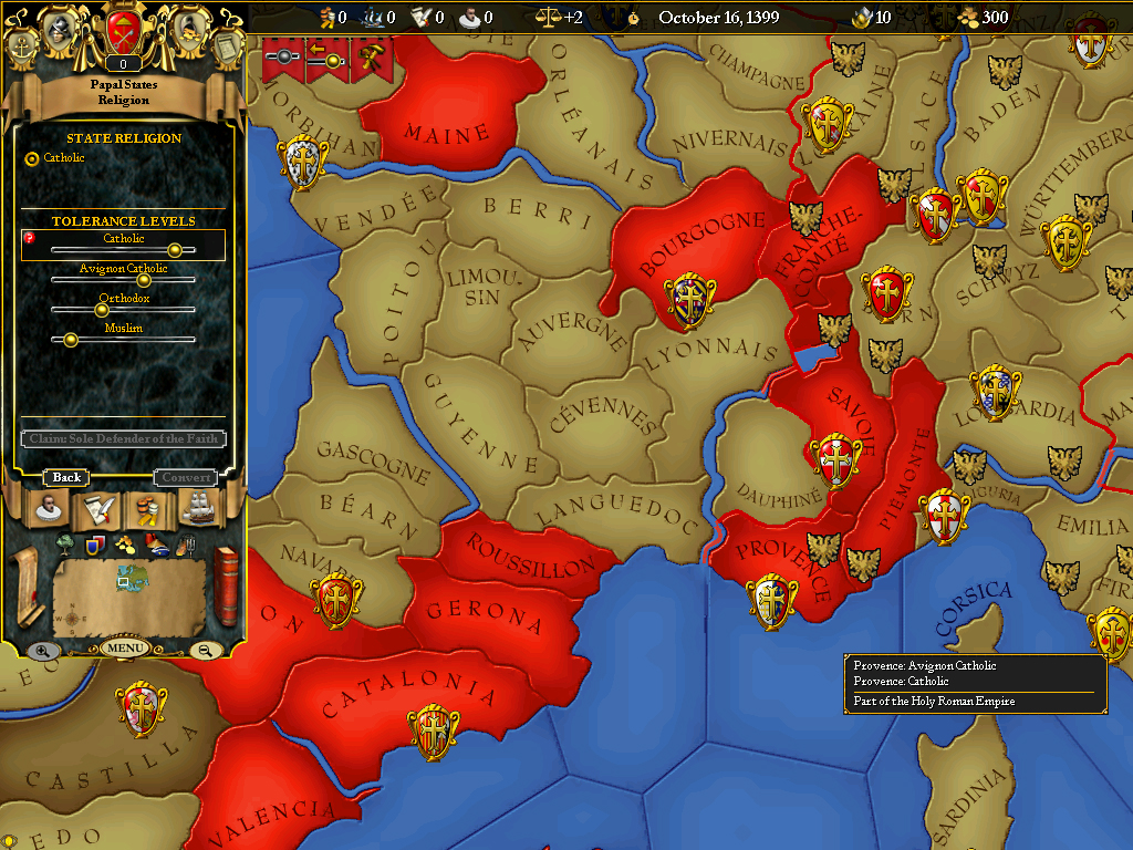 Скриншот из игры For the Glory: A Europa Universalis Game - 42