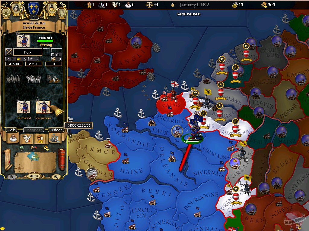 Скриншот из игры For the Glory: A Europa Universalis Game - 39
