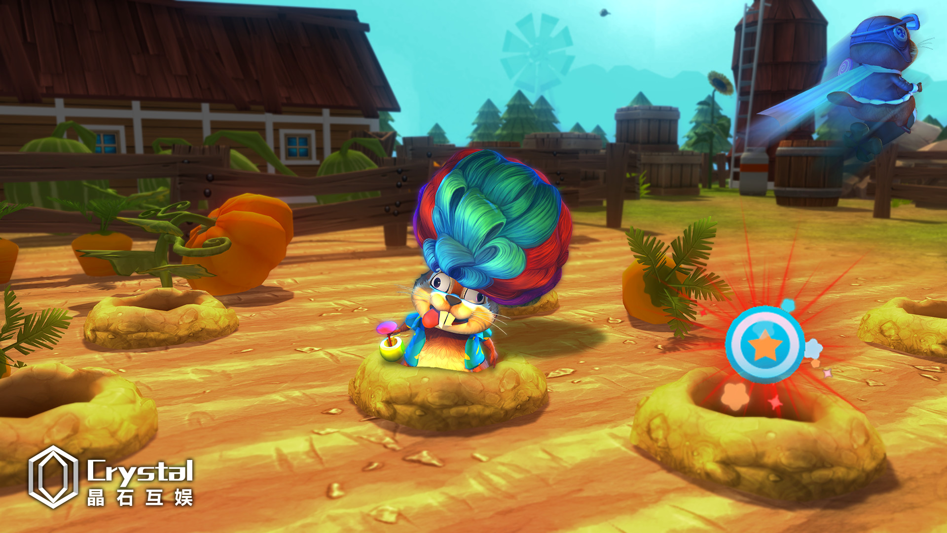 Скриншот из игры WackyMoles - 9