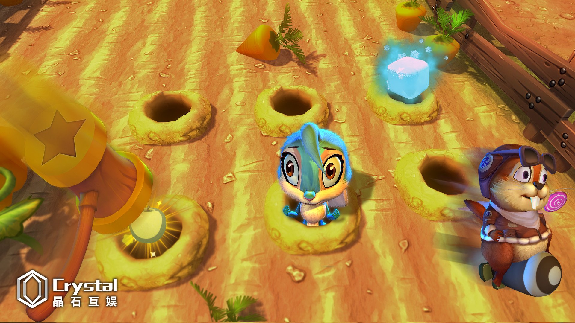 Скриншот из игры WackyMoles - 6