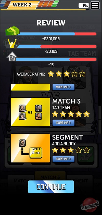 Скриншот из игры AEW Elite GM - 14