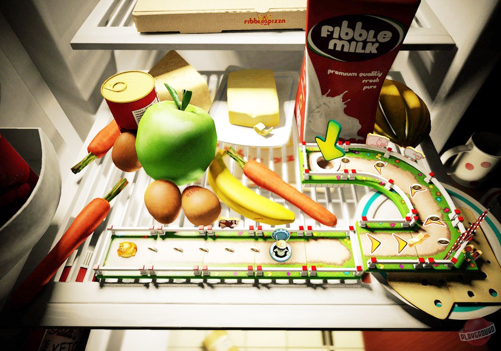 Скриншот из игры Fibble: Flick 'n' Roll - 6