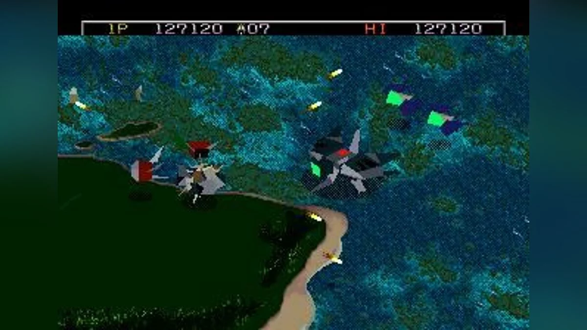 Скриншот из игры Zaxxon's Motherbase 2000 - 3