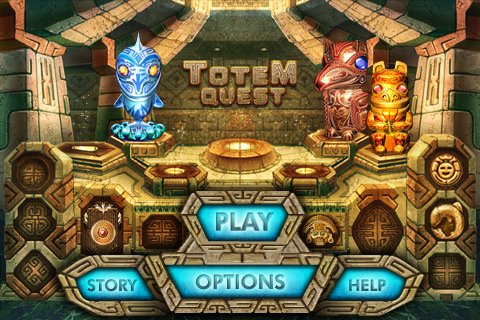 Скриншот из игры Totem Quest Puzzle Match - 3