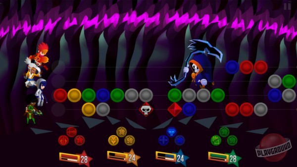 Скриншот из игры Dungeon Hearts - 1