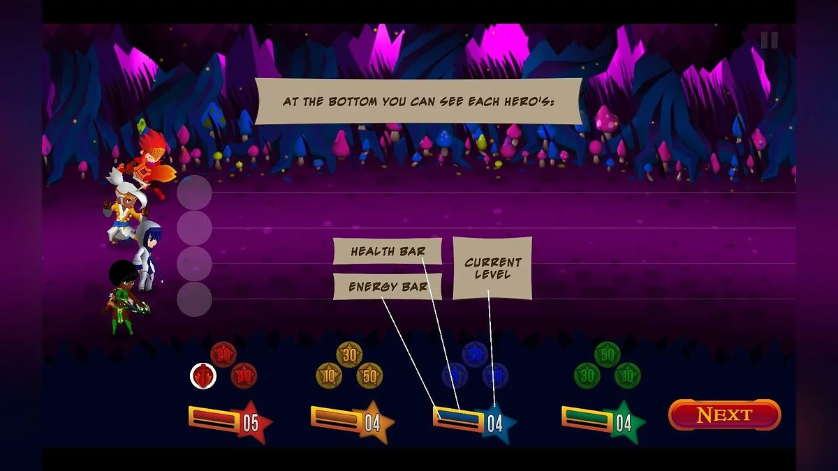 Скриншот из игры Dungeon Hearts - 7