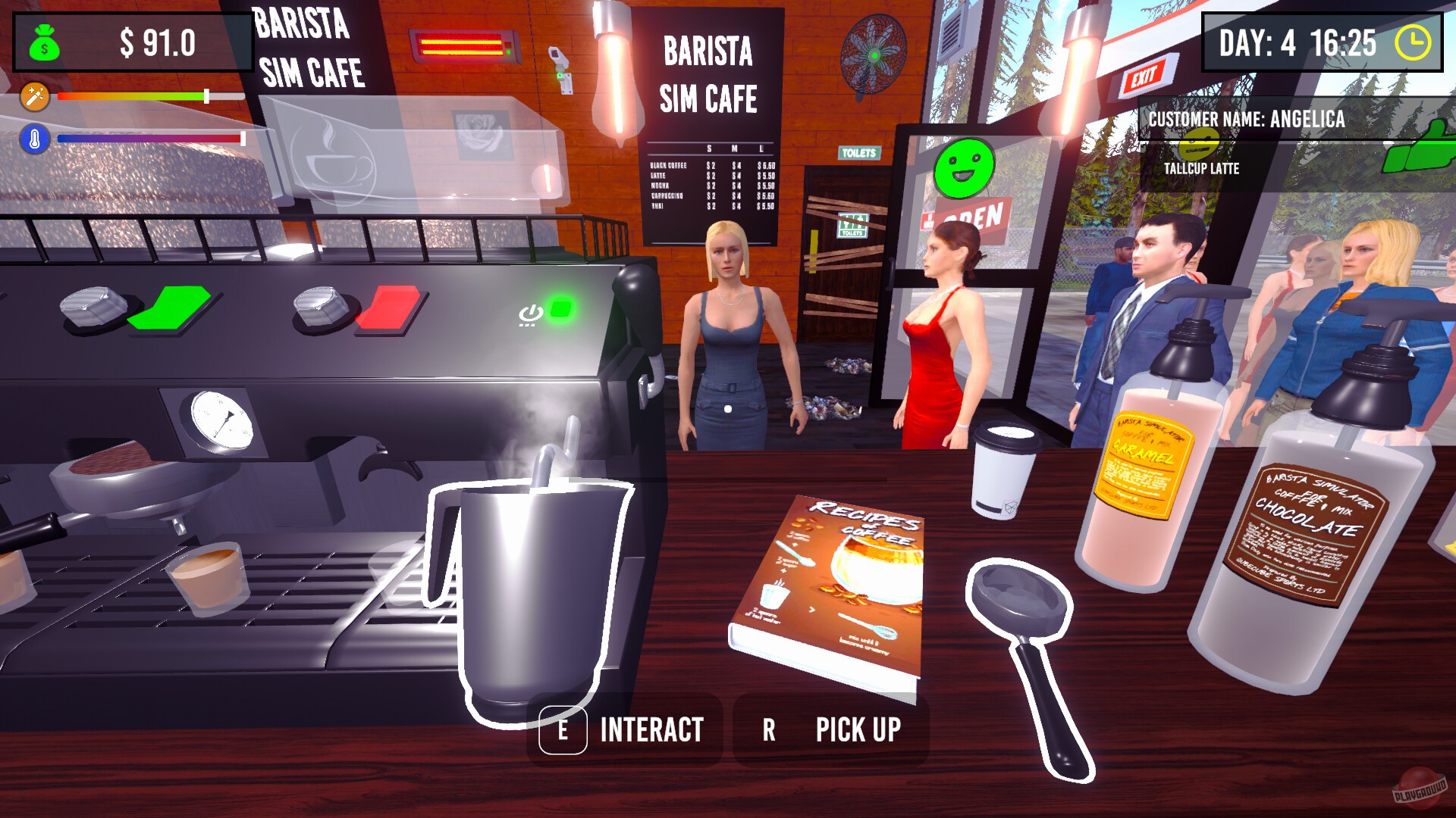 Скриншот из игры Barista Simulator - 1