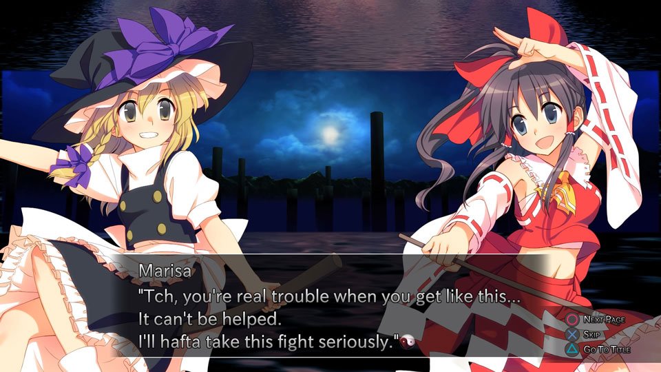 Скриншот из игры Touhou Genso Rondo: Bullet Ballet - 2