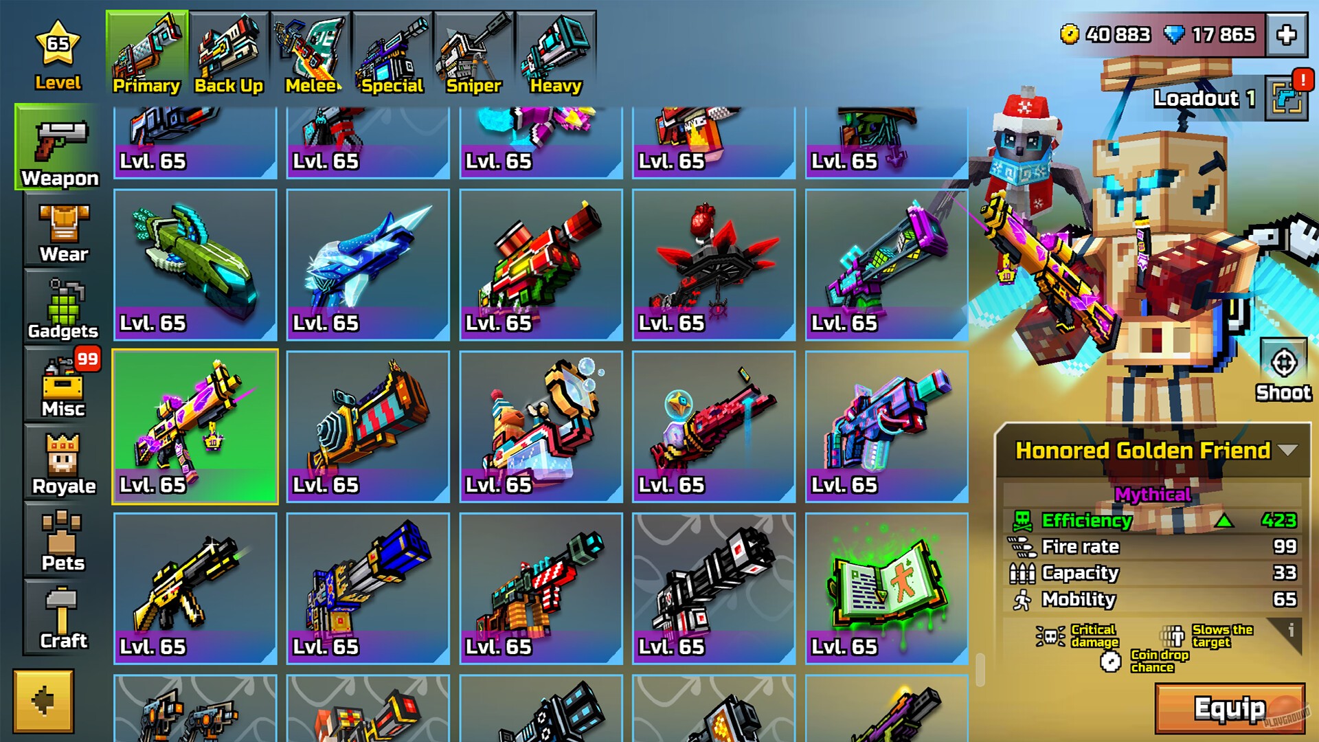 Скриншот из игры Pixel Gun 3D - 14