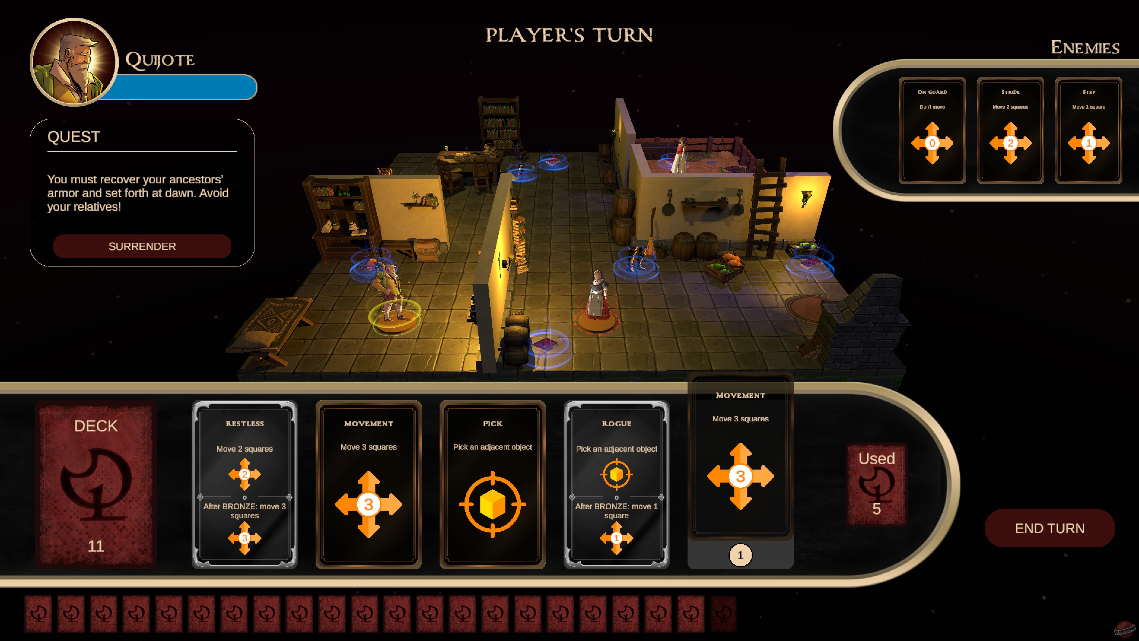 Скриншот из игры QUIJOTE: Quest for Glory - 5