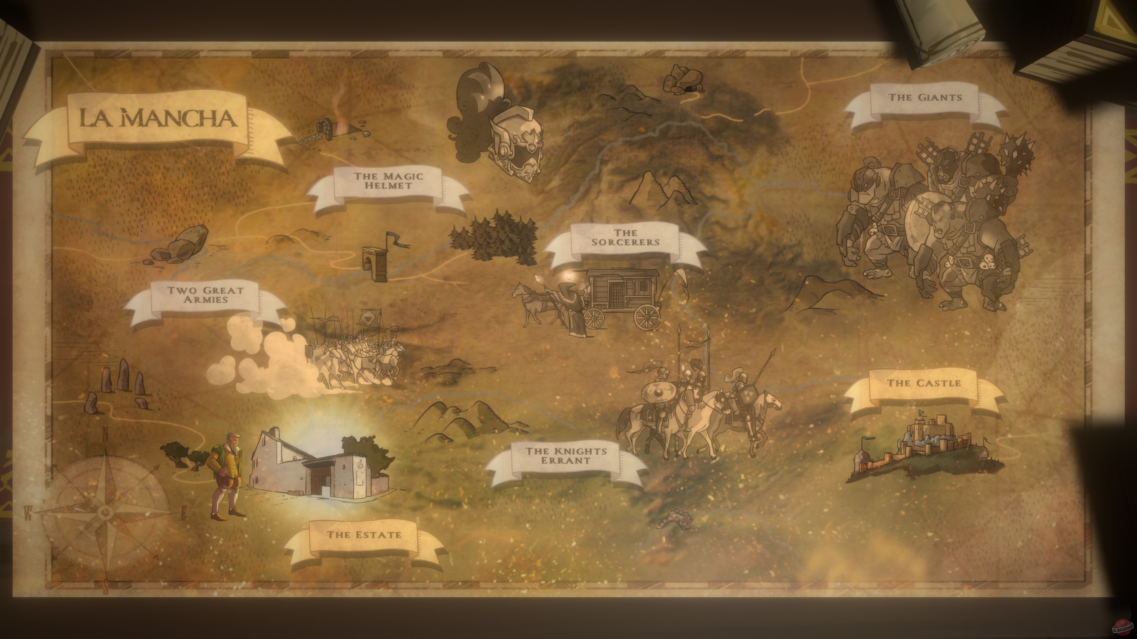 Скриншот из игры QUIJOTE: Quest for Glory - 2