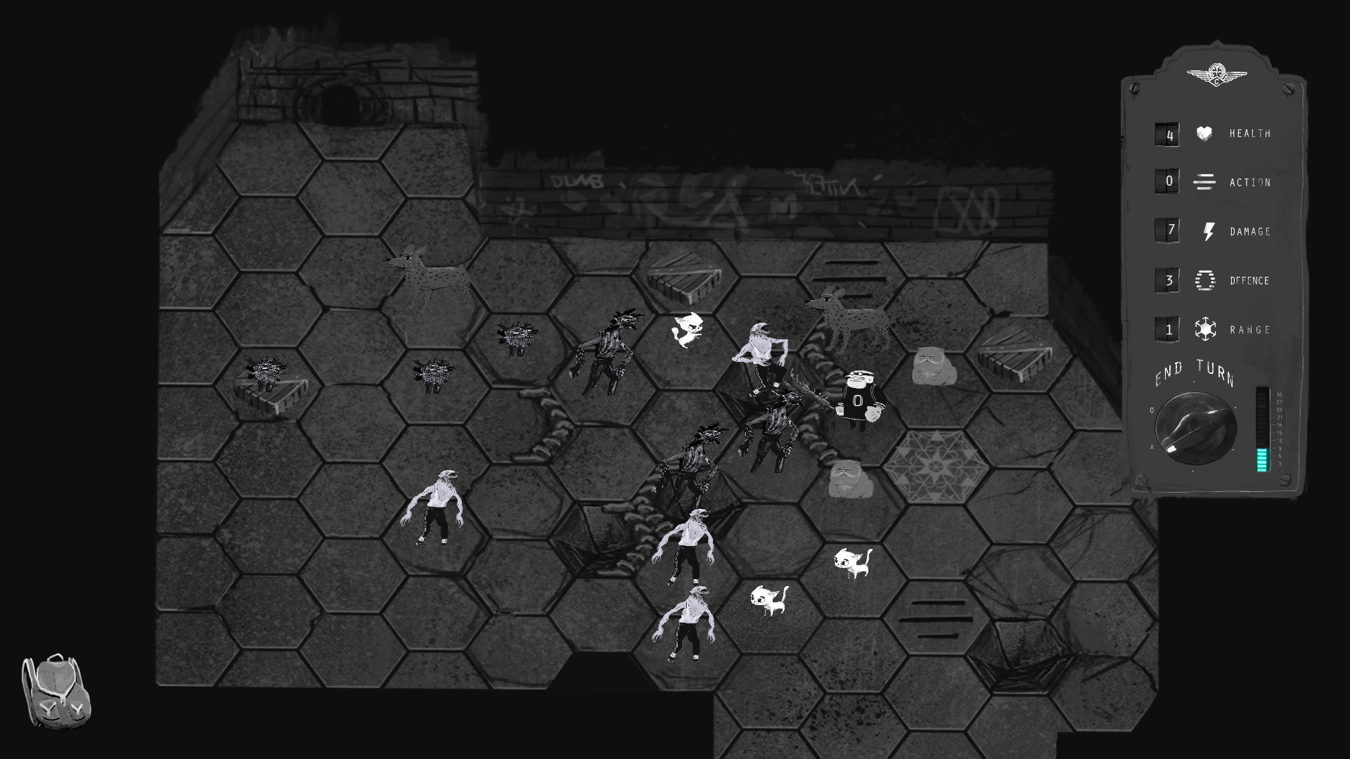 Скриншот из игры GREYMEN: A Post-Apocalyptic Band Reunion - 12