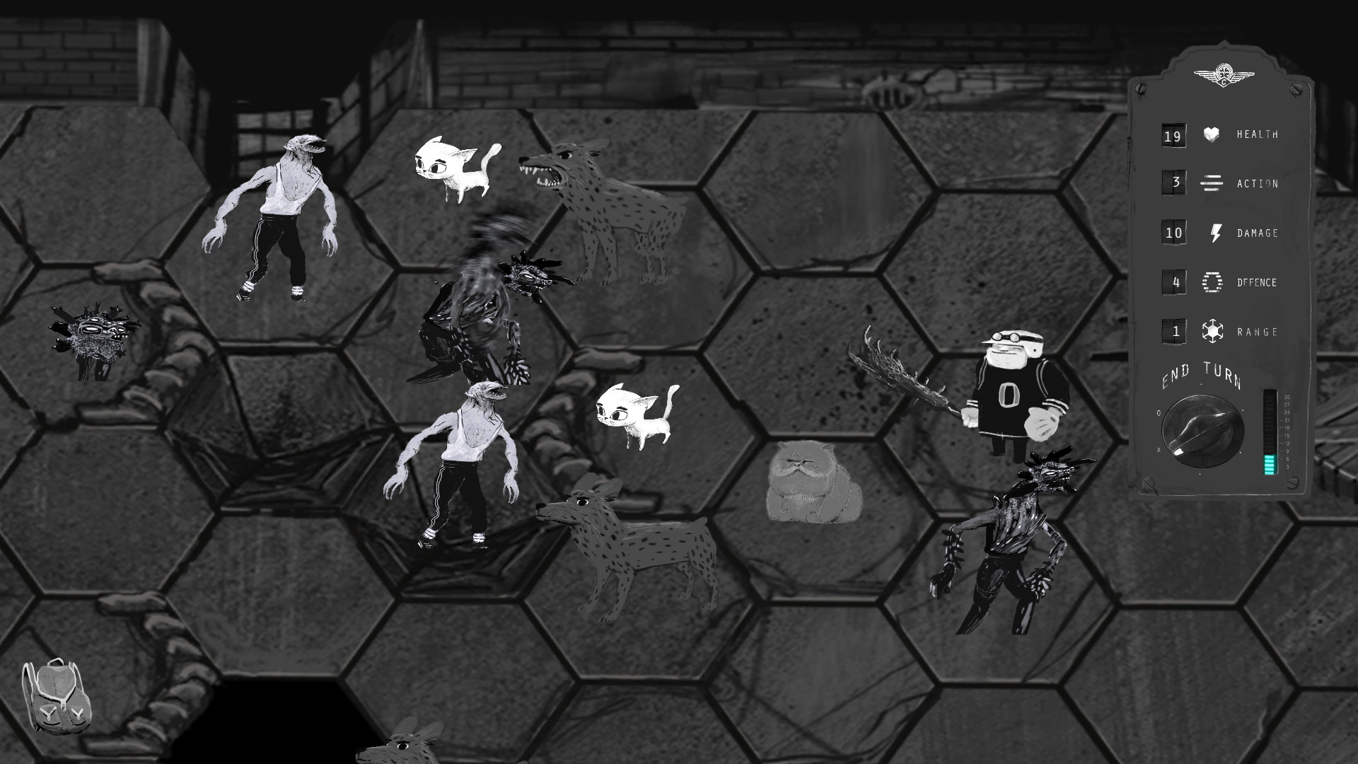 Скриншот из игры GREYMEN: A Post-Apocalyptic Band Reunion - 17