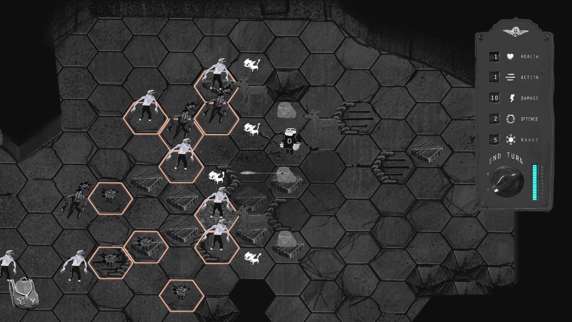 Скриншот из игры GREYMEN: A Post-Apocalyptic Band Reunion - 9