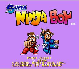 Скриншот из игры Super Ninja Boy - 8
