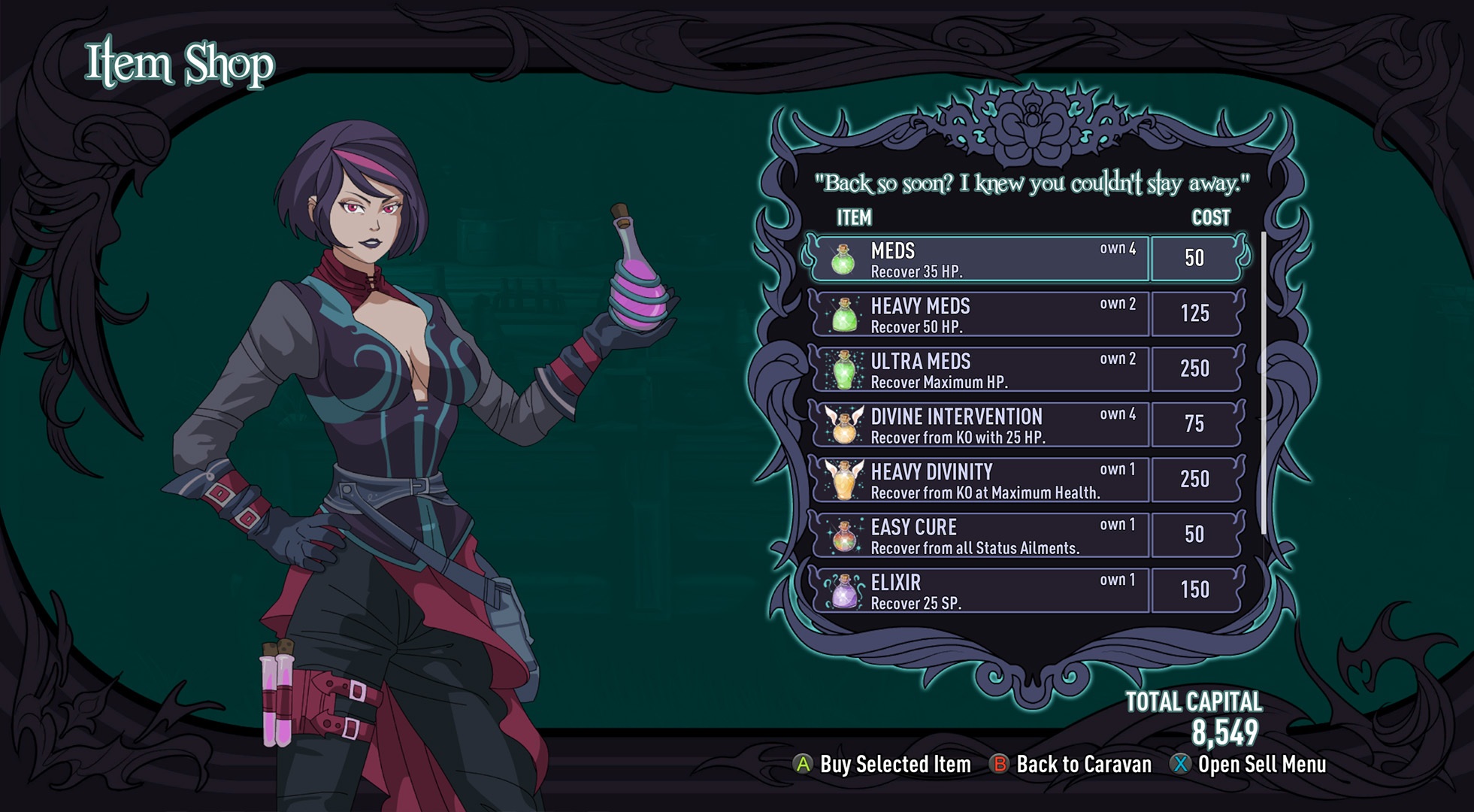 Скриншот из игры Absolute Tactics: Daughters of Mercy - 57