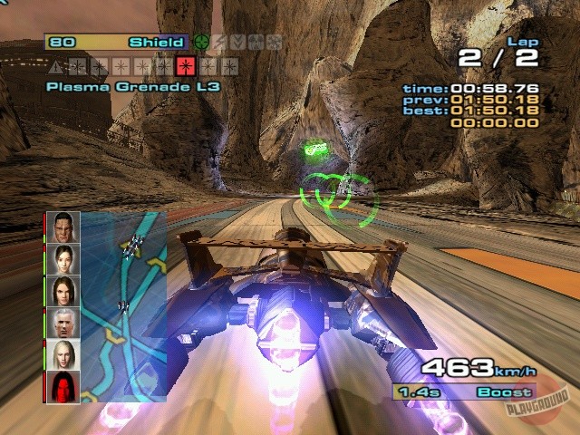 Скриншот из игры Quantum Redshift - 9