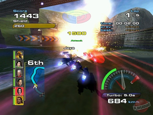 Скриншот из игры Quantum Redshift - 17