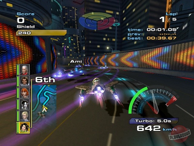 Скриншот из игры Quantum Redshift - 6