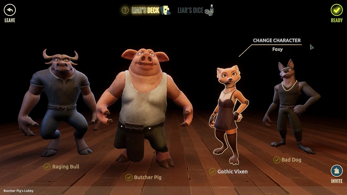 Скриншот из игры Liar's Bar - 6