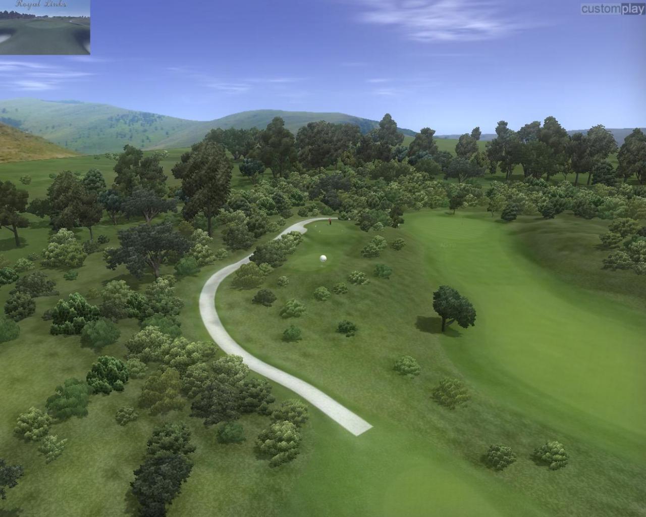 Скриншот из игры Customplay Golf 2010 - 9