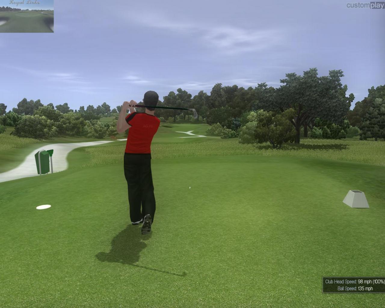 Скриншот из игры Customplay Golf 2010 - 7