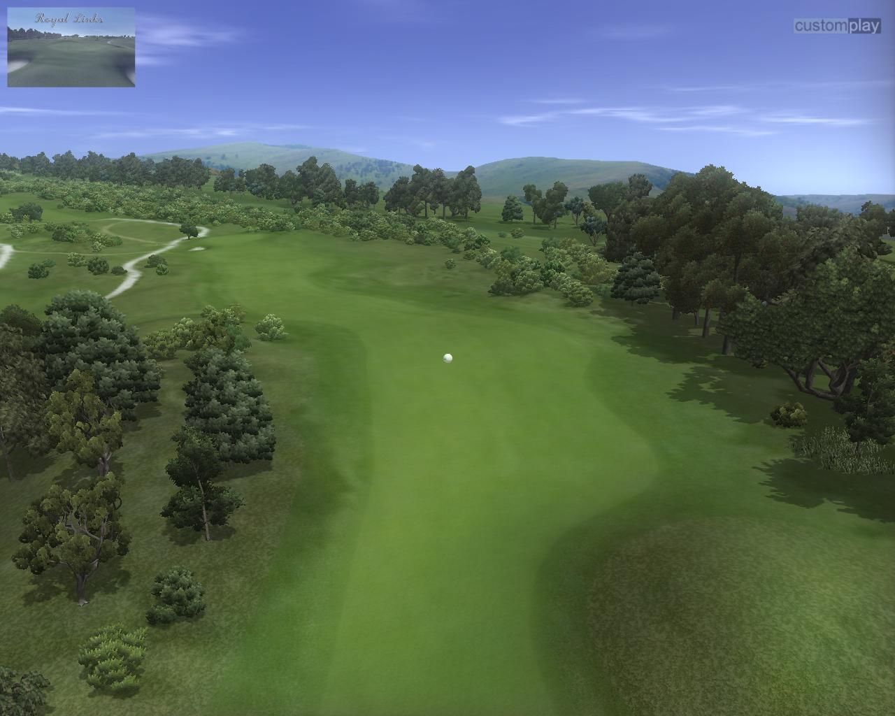 Скриншот из игры Customplay Golf 2010 - 2