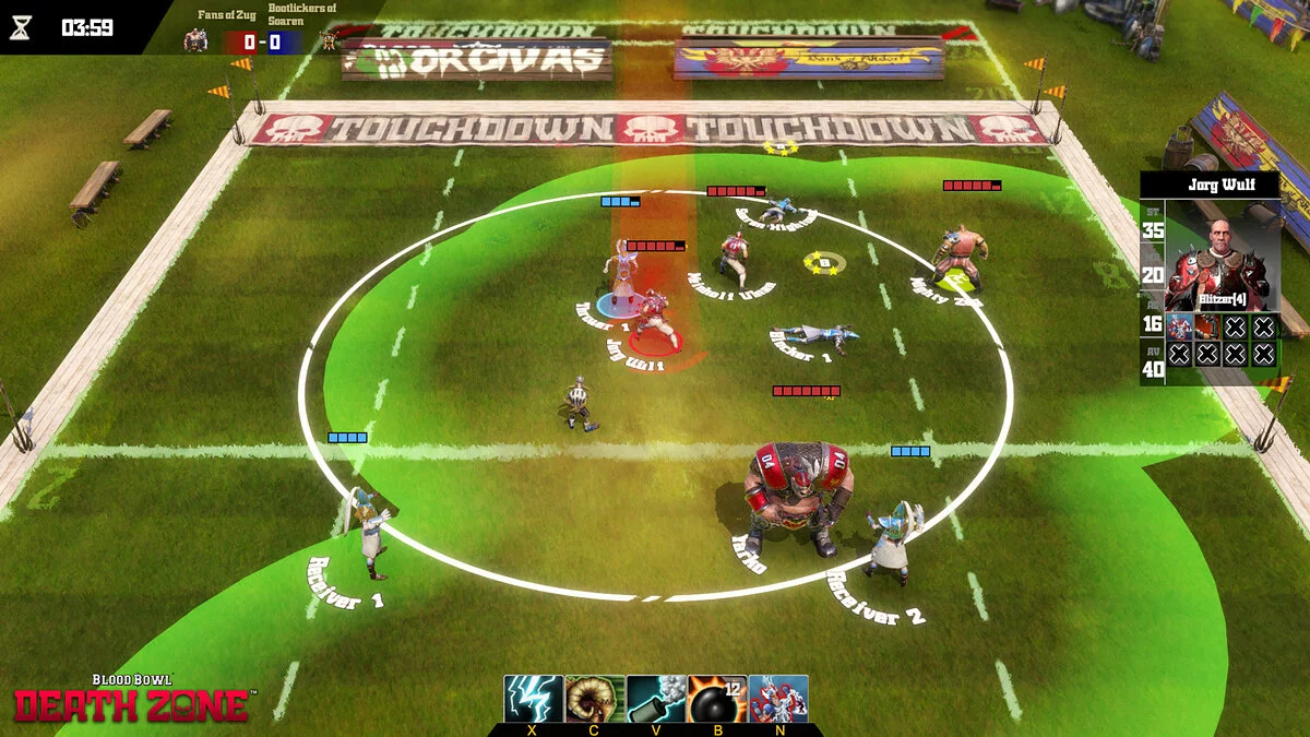 Скриншот из игры Blood Bowl: Death Zone - 15