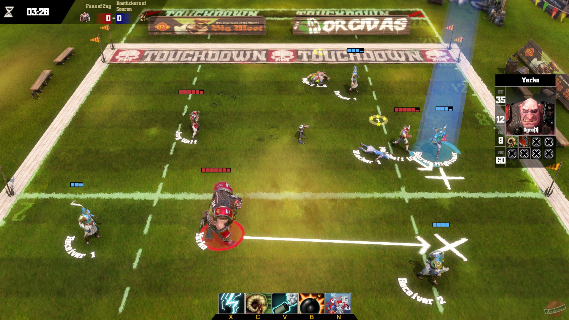 Скриншот из игры Blood Bowl: Death Zone - 30